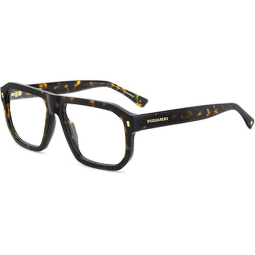 Lunettes de soleil D2 0146 Cadres Optiques, Havana, 57 mm - Dsquared - Modalova