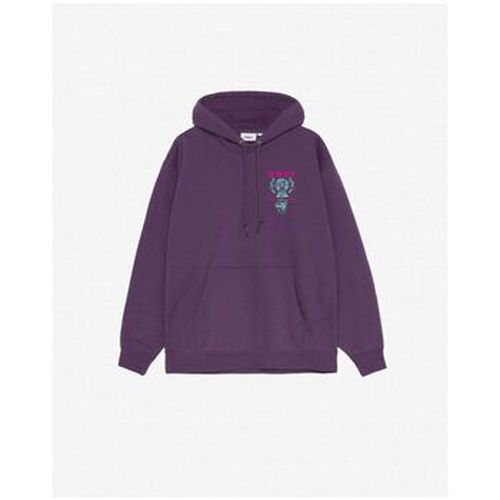 Sweat-shirt Pull Helping Hand Plum Perftec - Obey - Modalova