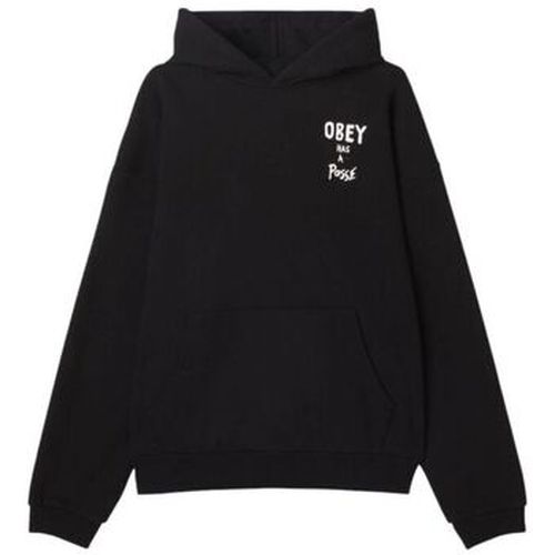 Sweat-shirt Pull Posse Extra Heavy Black - Obey - Modalova