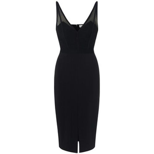 Robe Robe midi en tulle noir - Elisabetta Franchi - Modalova