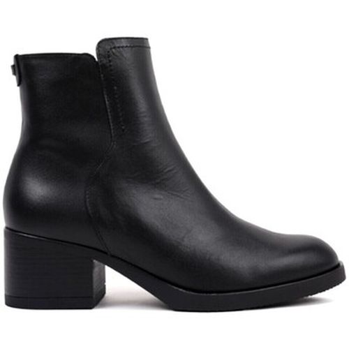 Bottines BOTÍN DE PIEL NEGRO CON TACÓN BAJO CLOÉ G-6240 - Wonders - Modalova