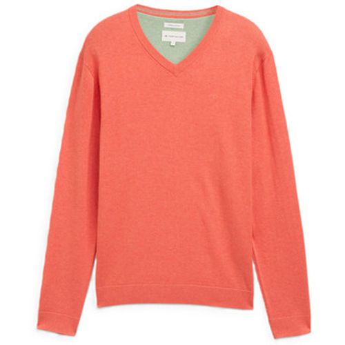 Pull - Pull col v - corail - Tom Tailor - Modalova