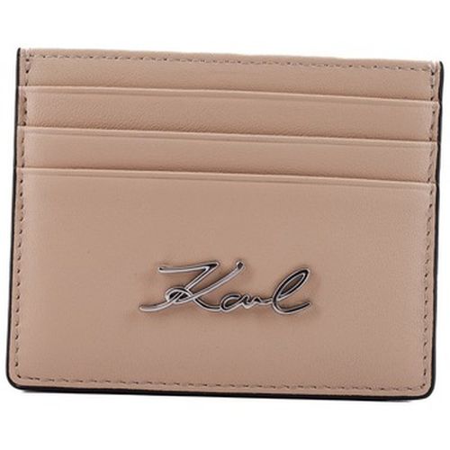 Porte-monnaie SIGNATURE CARDHOLDER - Karl Lagerfeld - Modalova