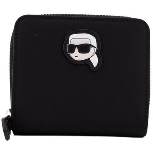 Porte-monnaie IKON NYLON MD BFD WLLT - Karl Lagerfeld - Modalova