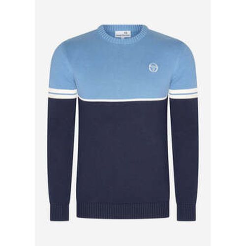 Pull Pull en maille Orion - coronet blue maritime blue gardenia - Sergio Tacchini - Modalova