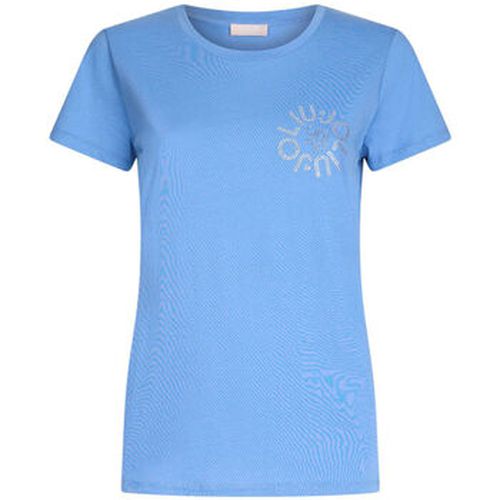 T-shirt T-shirt avec logo et strass - Liu Jo - Modalova