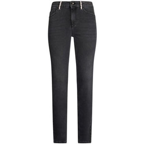 Jeans Jean skinny gris avec strass - Liu Jo - Modalova