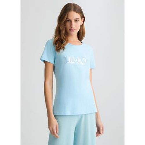 T-shirt T-shirt avec logo et strass - Liu Jo - Modalova