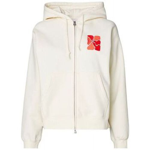 Sweat-shirt Pull Flora Zip Hood Unbleached - Obey - Modalova