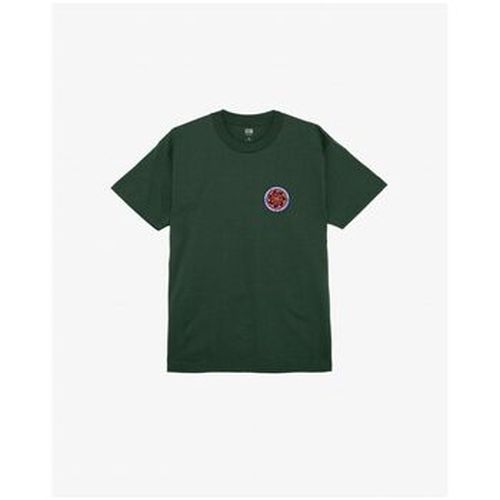 T-shirt T-shirt Peace Wheel Forest Green - Obey - Modalova