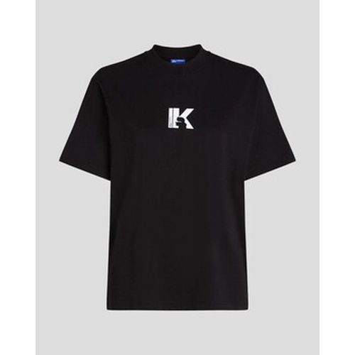 T-shirt A1W17031 REG SS LOGO TEE - Karl Lagerfeld - Modalova