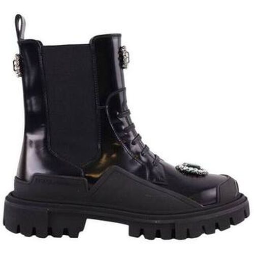 Boots D&G Boots en cuir - D&G - Modalova