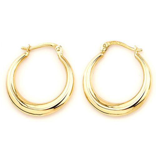 Boucles oreilles Boucles d'oreilles créoles chute or 18K - Brillaxis - Modalova