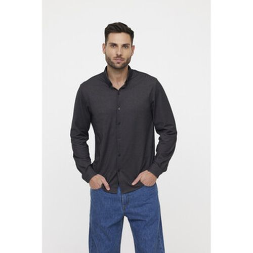 Chemise Chemise DOBBY Anthracite - Lee Cooper - Modalova