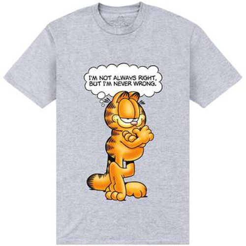 T-shirt Garfield Never Wrong - Garfield - Modalova