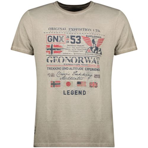 T-shirt Geo Norway SW1562HGNO-KAKI - Geo Norway - Modalova