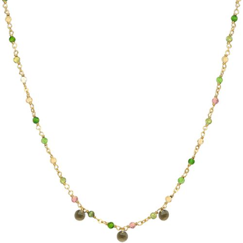 Collier Collier En Argent Pierres Naturelles Tourmaline - Orusbijoux - Modalova