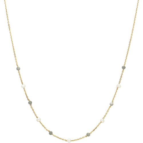 Collier Collier En Argent Pierres Naturelles Labradorite Et - Orusbijoux - Modalova