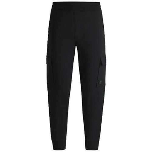 Pantalon PANTALON DE SURVÊTEMENT RELAXED FIT AVEC BORDURES - BOSS - Modalova