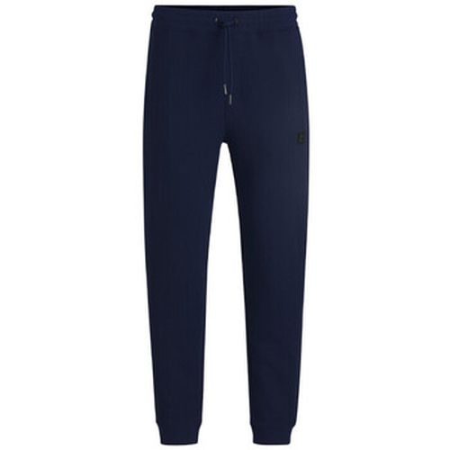 Pantalon BAS DE SURVÊTEMENT DIMACS EN COTON STRETCH À LOGO REVIS - BOSS - Modalova