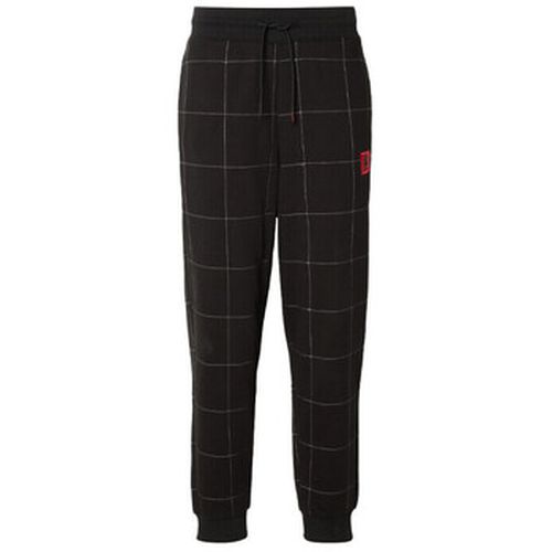 Pantalon BAS DE SURVÊTEMENT EN COTON ÉPONGE AVEC DOUBLE LOGO HUG - BOSS - Modalova