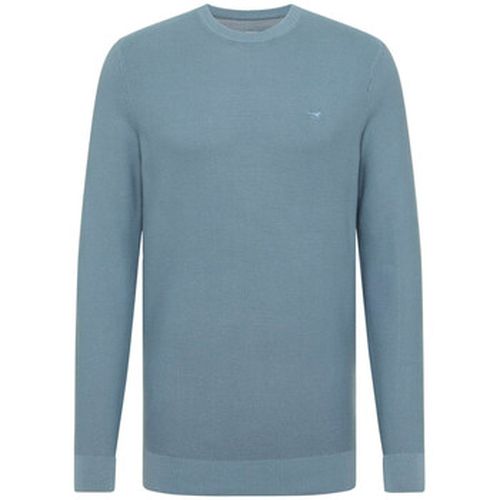 Sweat-shirt Pull coton col rond droit - Mustang - Modalova