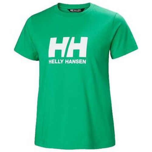 T-shirt W Hh Logo 2.0 Green 499 - Helly Hansen - Modalova