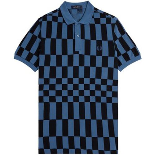 T-shirt Fp Chequerboard Print Fp Shirt - Fred Perry - Modalova