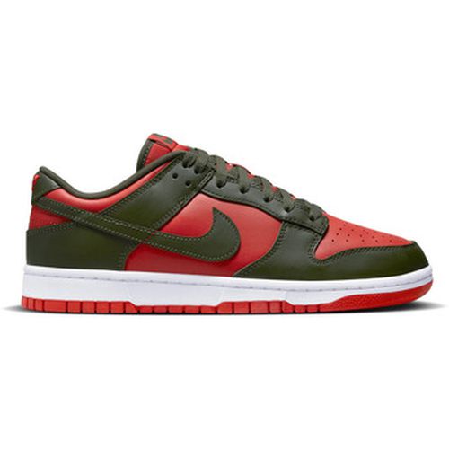 Baskets basses DUNK LOW BLACK RED - Nike - Modalova