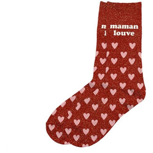 Chaussettes Paire de chaussettes paillettes maman louve - Sud Trading - Modalova