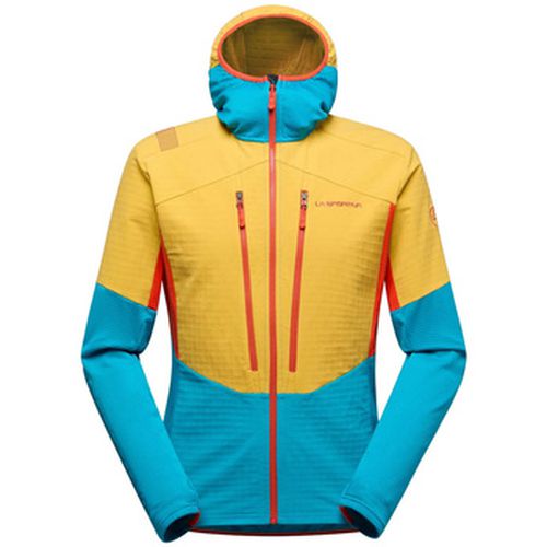 Polaire Session Tech Hoody M L70 614735 Tropic Blue/Bamboo - La Sportiva - Modalova