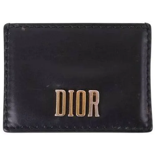 Pochette Dior Porte-carte en cuir - Dior - Modalova