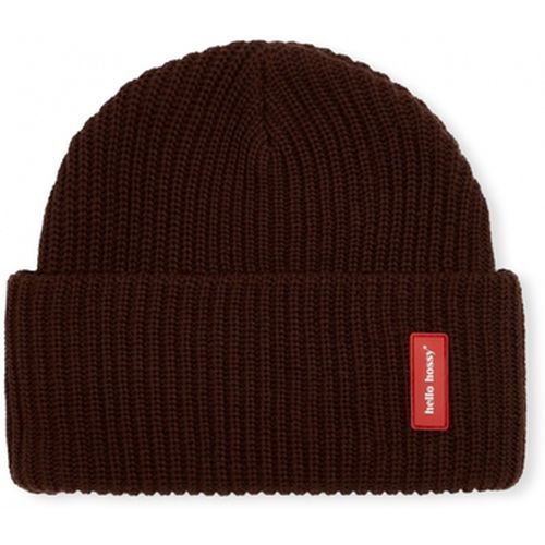 Casquette Flow Adults Beanie - Chocolate - Hello Hossy - Modalova