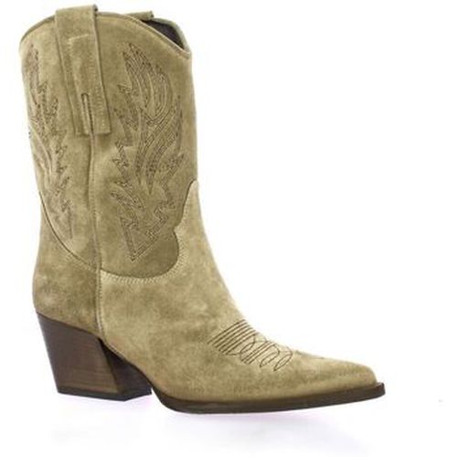 Boots Boots cuir velours - Gaia Shoes - Modalova