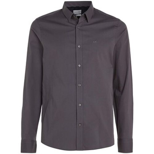 Chemise Poplin Stretch Slim - Calvin Klein Jeans - Modalova