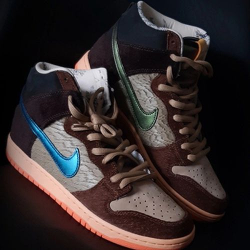 Baskets montantes SB Dunk High Concepts Turdunken - Nike - Modalova