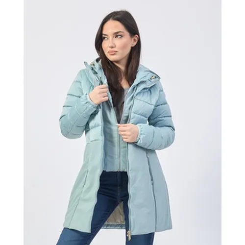 Manteau Veste matelassée avec capuche et faux gilet - Yes Zee - Modalova