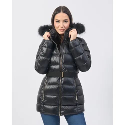 Manteau Manteau matelassé avec ceinture - Yes Zee - Modalova