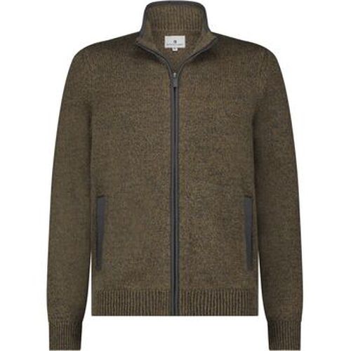 Sweat-shirt Cardigan Zip Structure Marron - State Of Art - Modalova