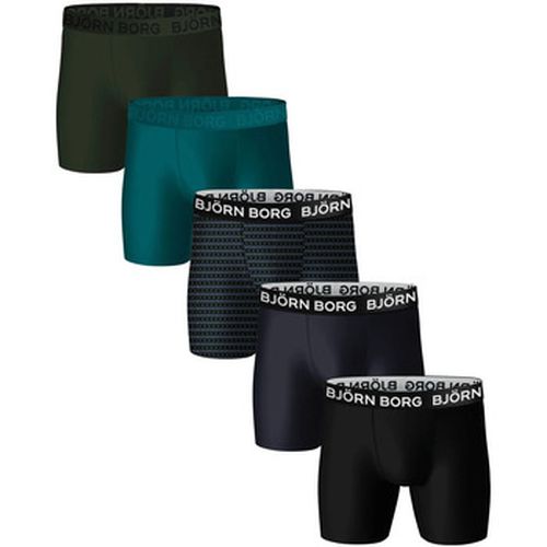 Caleçons Performance Boxer-shorts Lot de 5 Multicolour - Björn Borg - Modalova