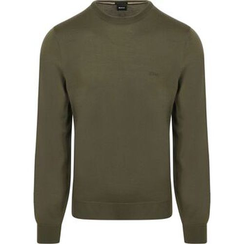 Pull Pull Botto Laine Olive - BOSS - Modalova