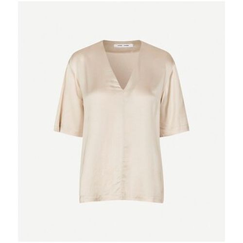 T-shirt Samelina Top Turtledove - Samsoe Samsoe - Modalova