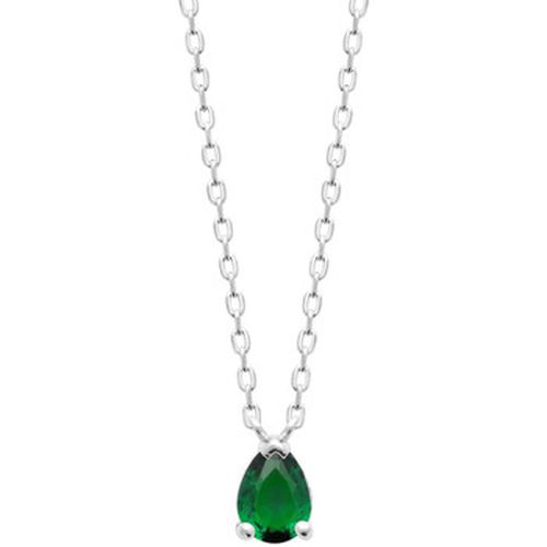 Collier Collier argent rhodié oxyde vert - Brillaxis - Modalova