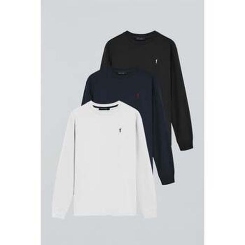 T-shirt PACK 3 - RIGBY GO TSHIRT LS W-N-B - Polo Club - Modalova