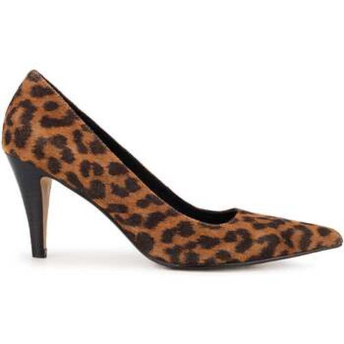 Chaussures escarpins Escarpins En Cuir Tyra Cuir Façon Leopard - Bons baisers de Paname - Modalova