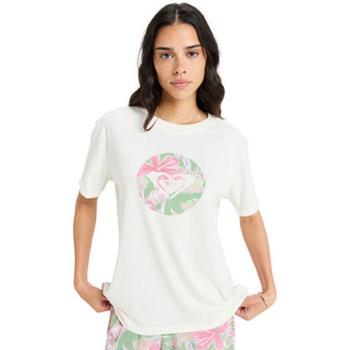 T-shirt Oceanregular Round Hibiscus - Roxy - Modalova