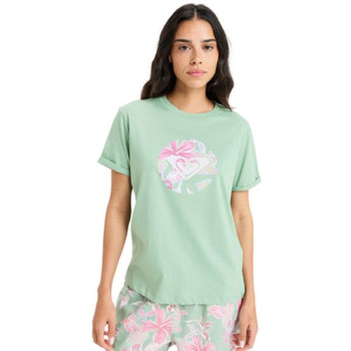 T-shirt Oceanregular Round Hibiscus - Roxy - Modalova