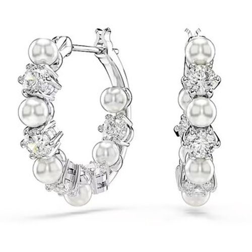 Boucles oreilles Boucles d'oreilles Matrix cristal et perle - Swarovski - Modalova