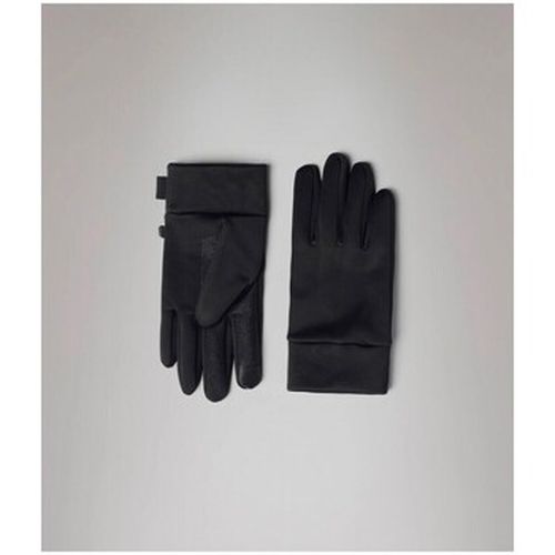 Chapeau Hardface Fleece Gloves Black - Rains - Modalova