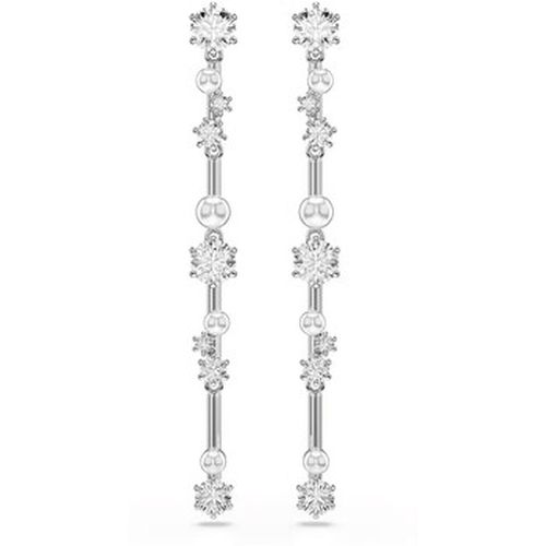 Boucles oreilles Boucles d'oreilles pendantes Constella argenté - Swarovski - Modalova